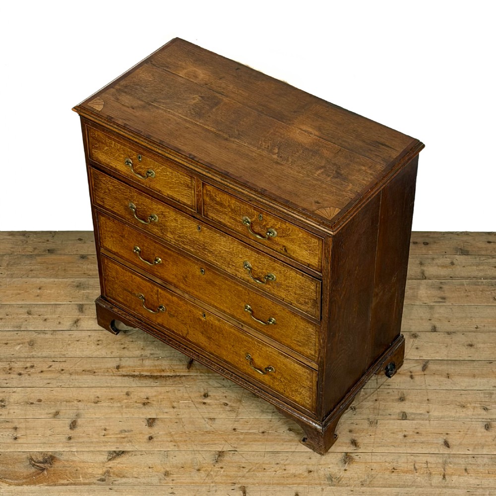 Antique 19th Century Oak Chest of Drawers
 View III