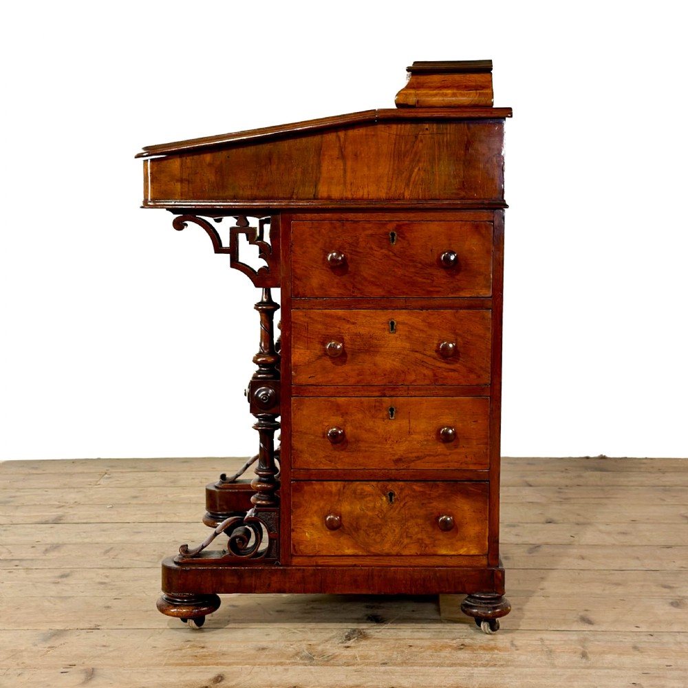 Antique Walnut Davenport Desk
 View VI