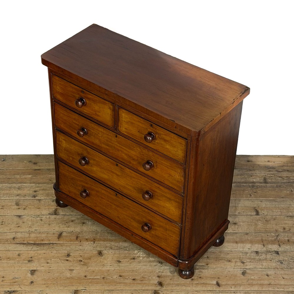 Antique Victorian Mahogany Chest of Drawers View VIII