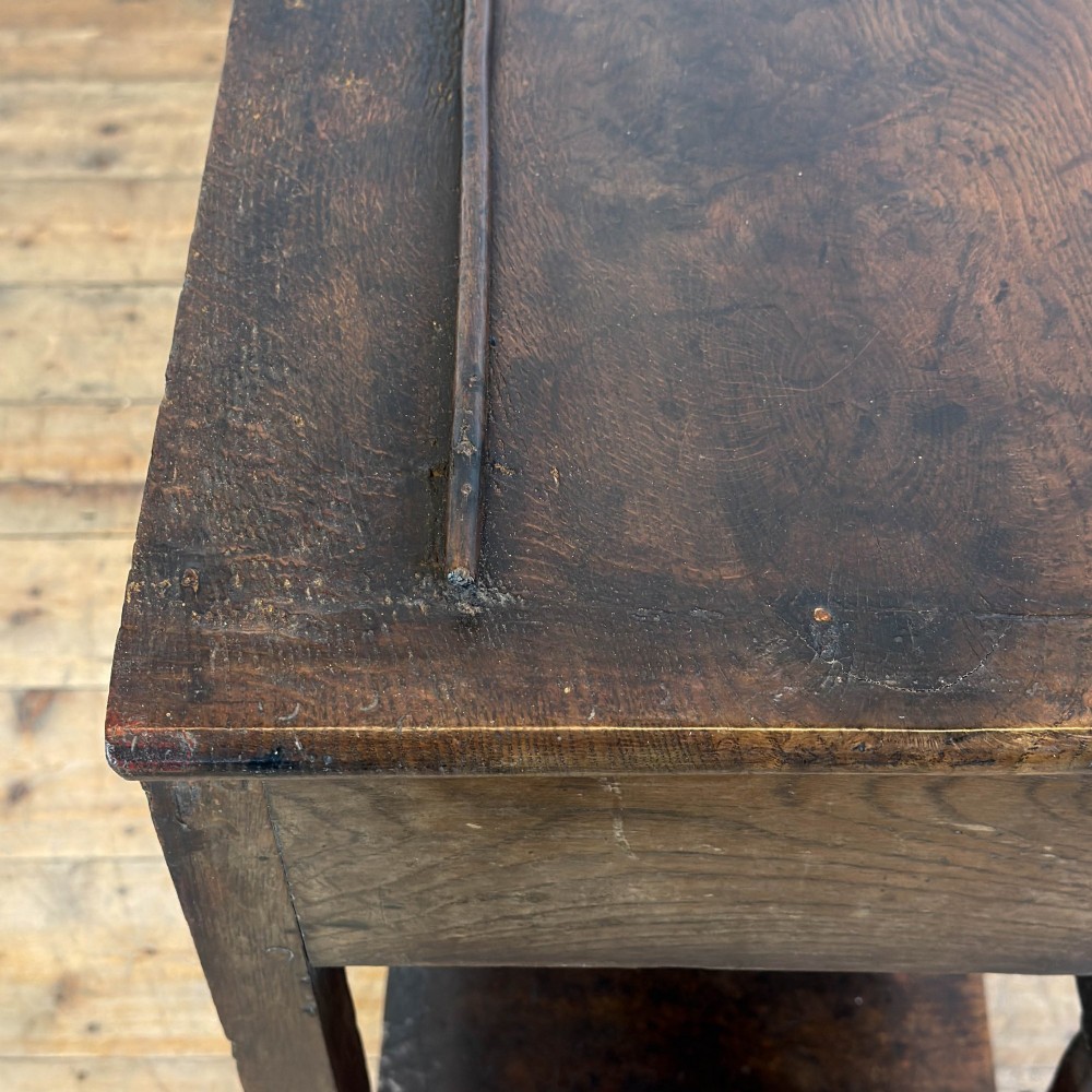 Antique 18th Century Oak Welsh Dresser Base View VIII