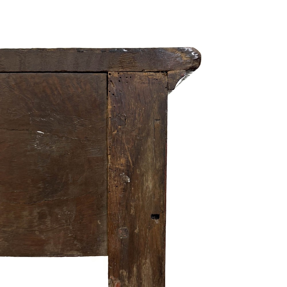 Antique 18th Century Oak Welsh Dresser Base View IX