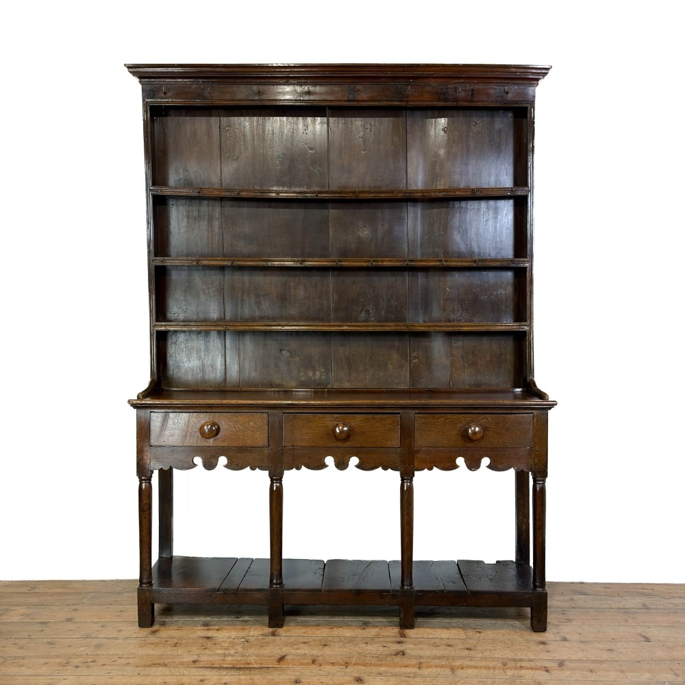 Antique 18th Century Oak Welsh Dresser