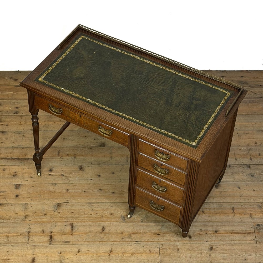 Antique Edwardian Small Writing Desk View III