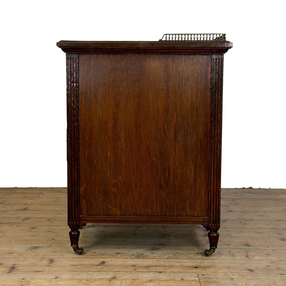 Antique Edwardian Small Writing Desk View VI