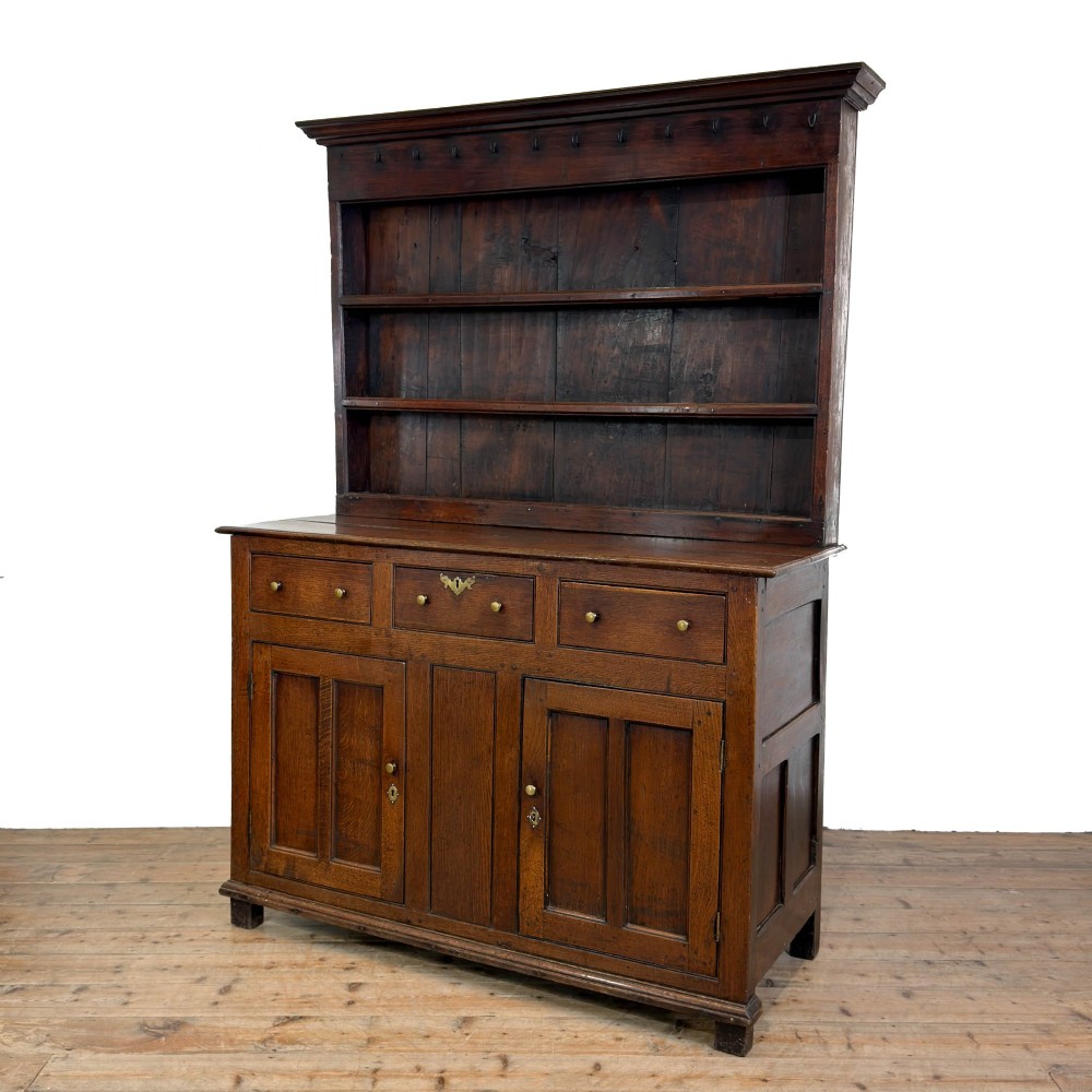 Antique 18th Century Oak Dresser View II