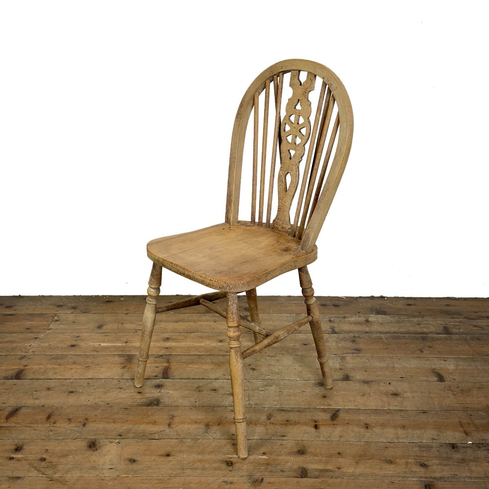 Set of Four Wheelback Kitchen Chairs View III