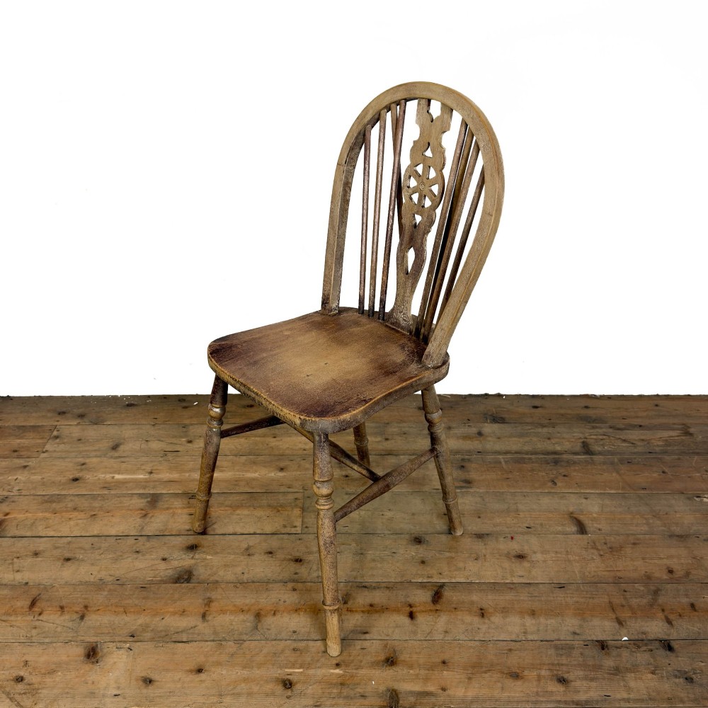 Set of Four Wheelback Kitchen Chairs View IV