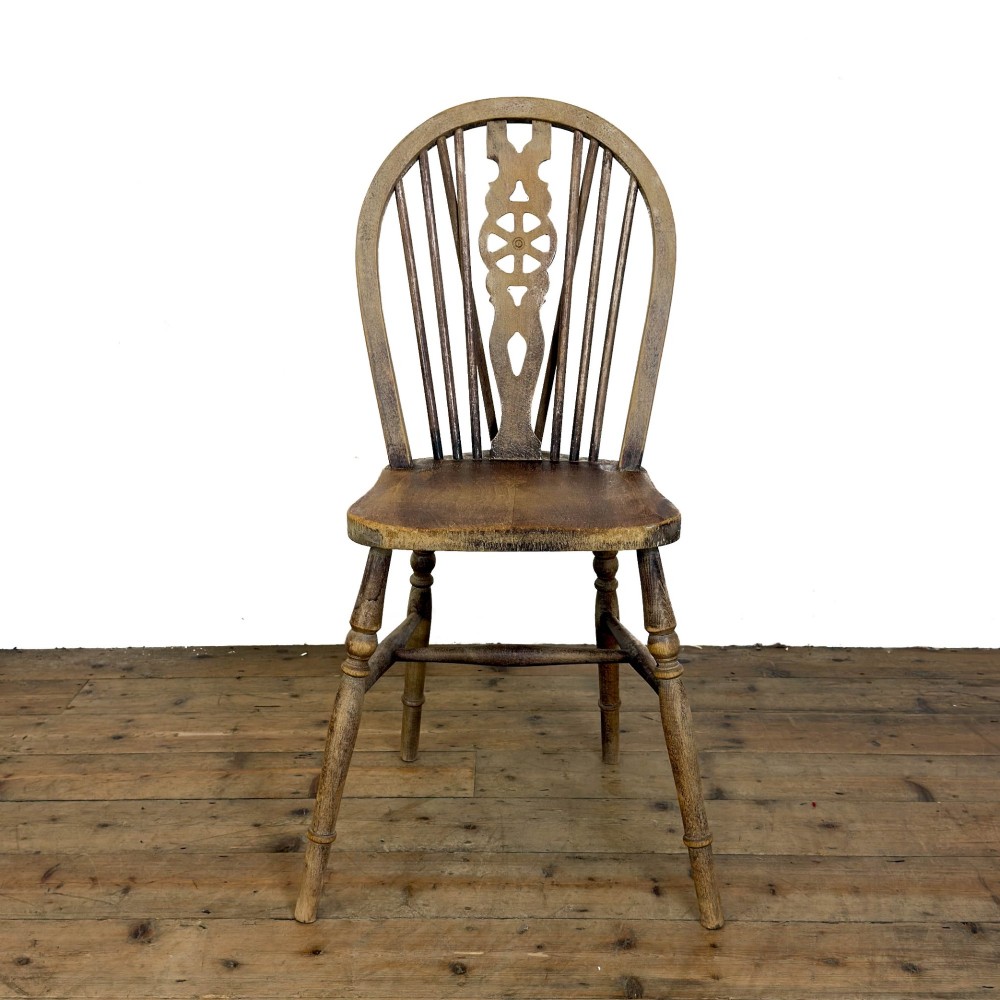 Set of Four Wheelback Kitchen Chairs View V