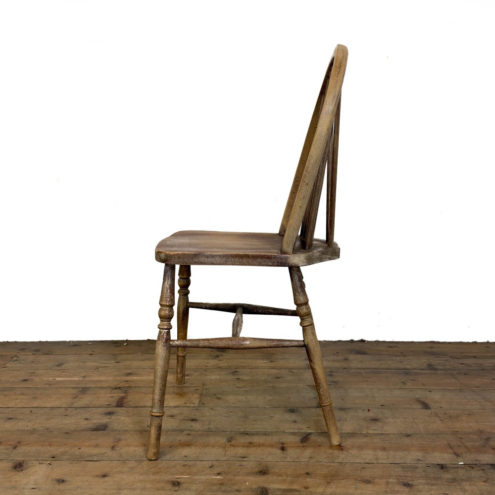 Set of Four Wheelback Kitchen Chairs View VI