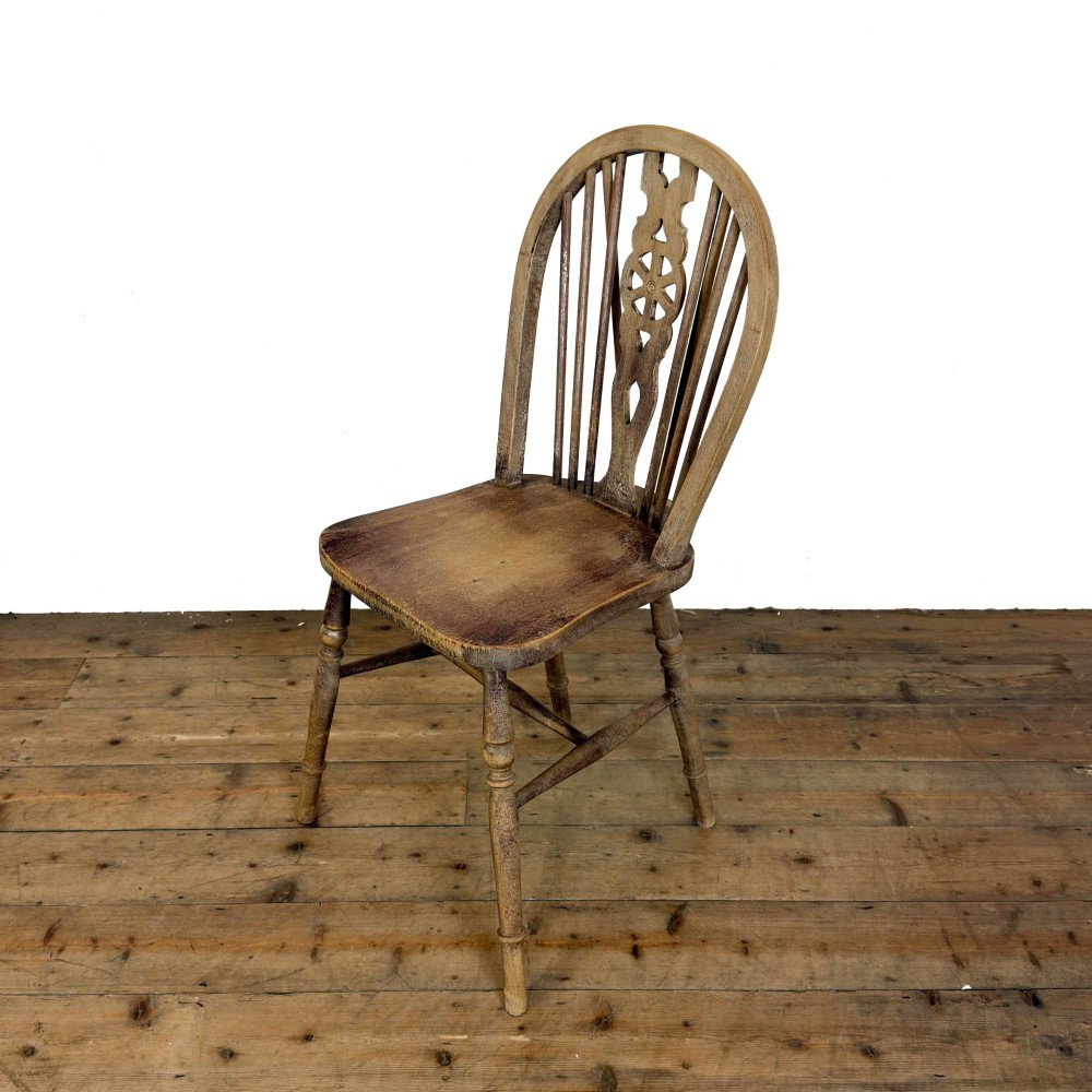Set of Four Wheelback Kitchen Chairs View VIII