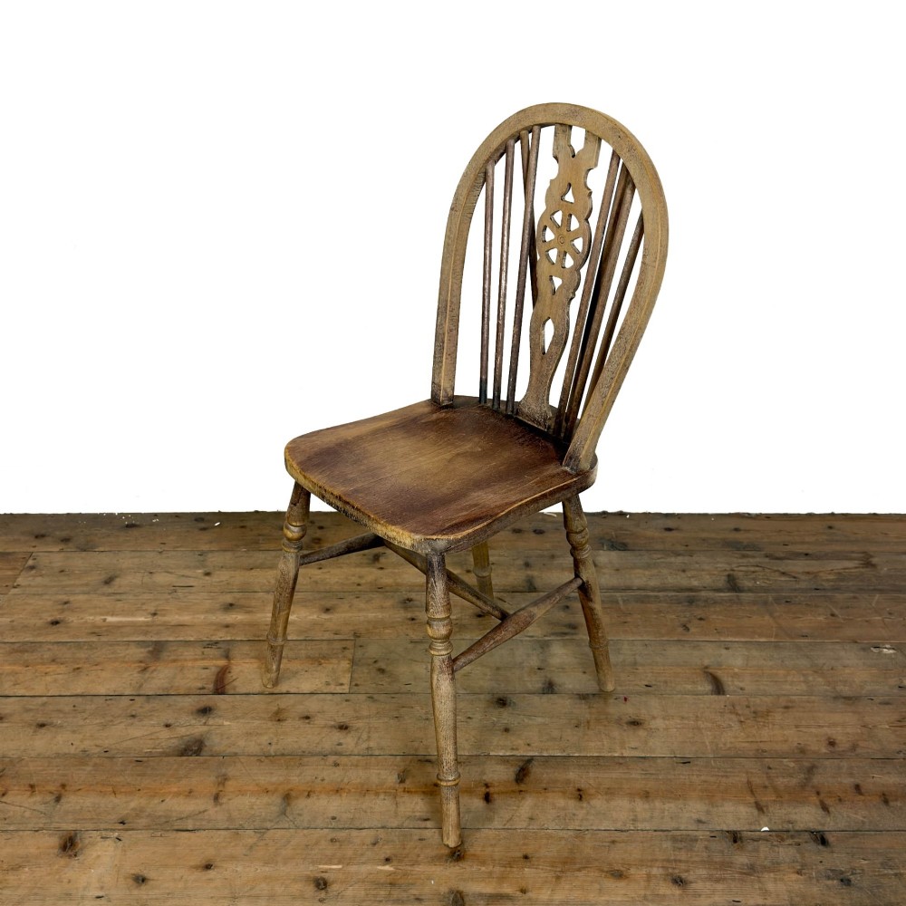Set of Four Wheelback Kitchen Chairs View IX