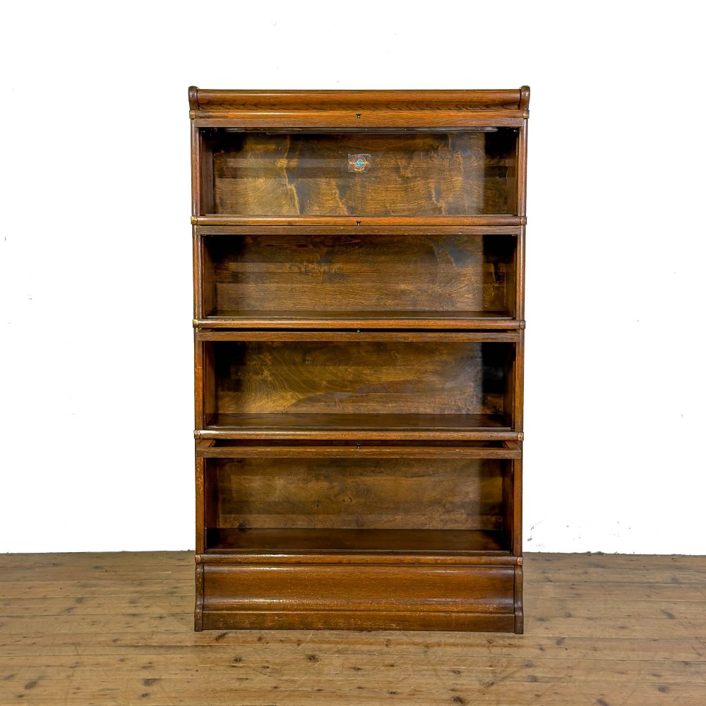 Antique Globe Wernicke Sectional Bookcase View III