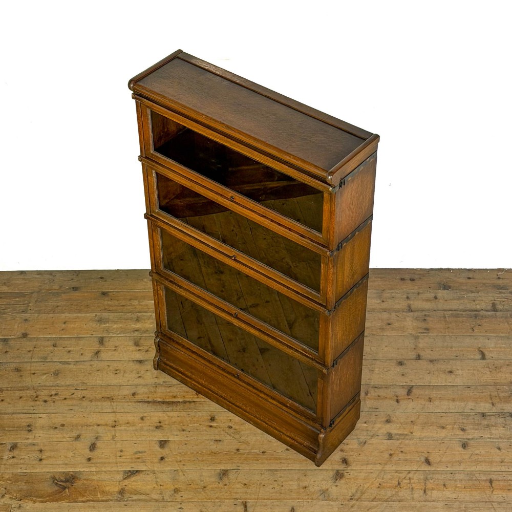 Antique Globe Wernicke Sectional Bookcase View VI