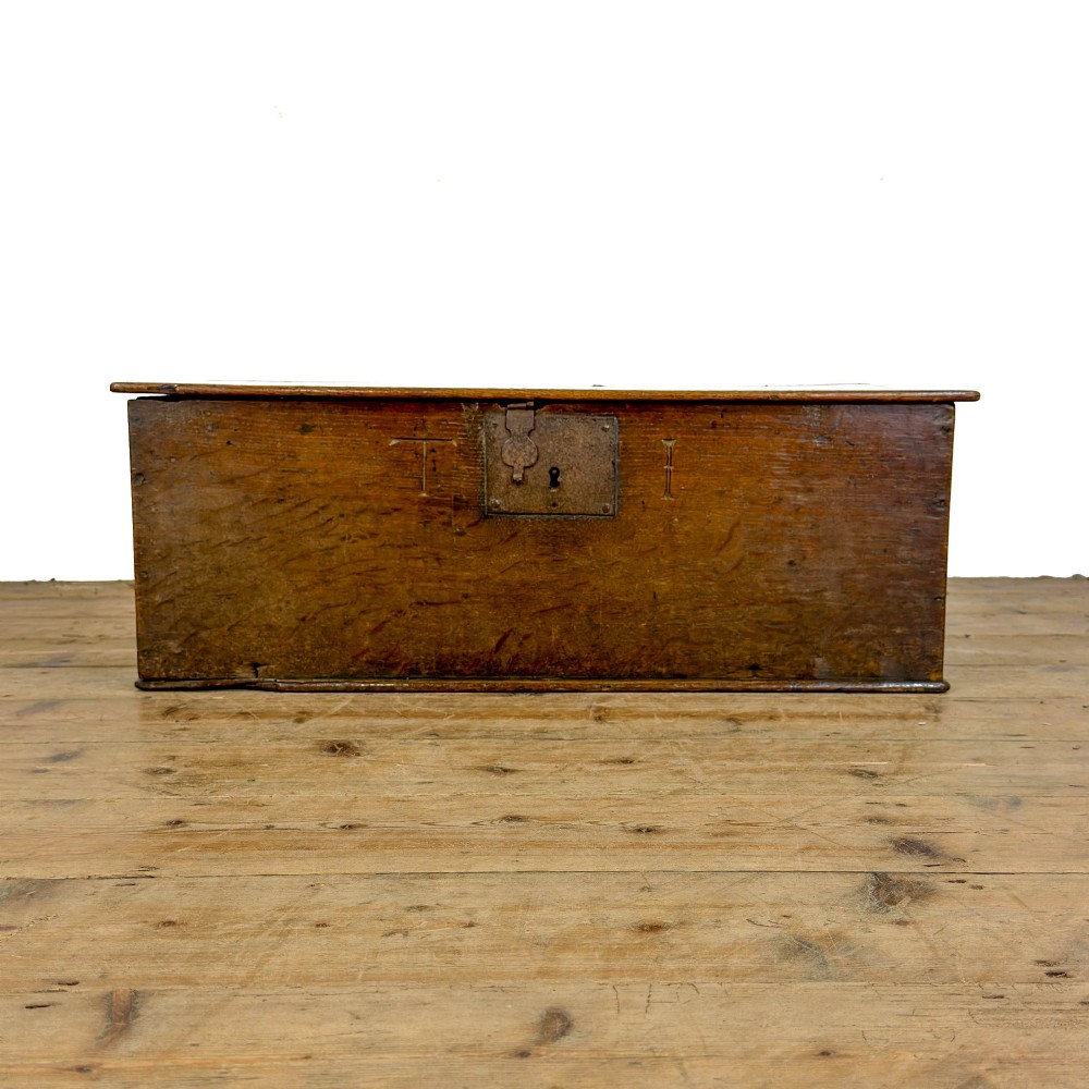 Antique 18th Century Oak Bible Box