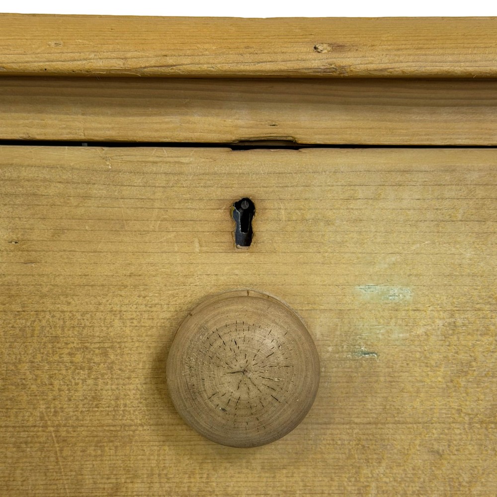 Antique Small Pine Chest of Drawers View VI