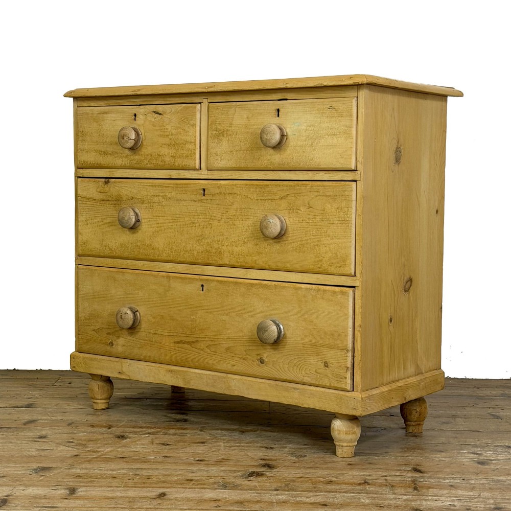 Antique Small Pine Chest of Drawers View VII
