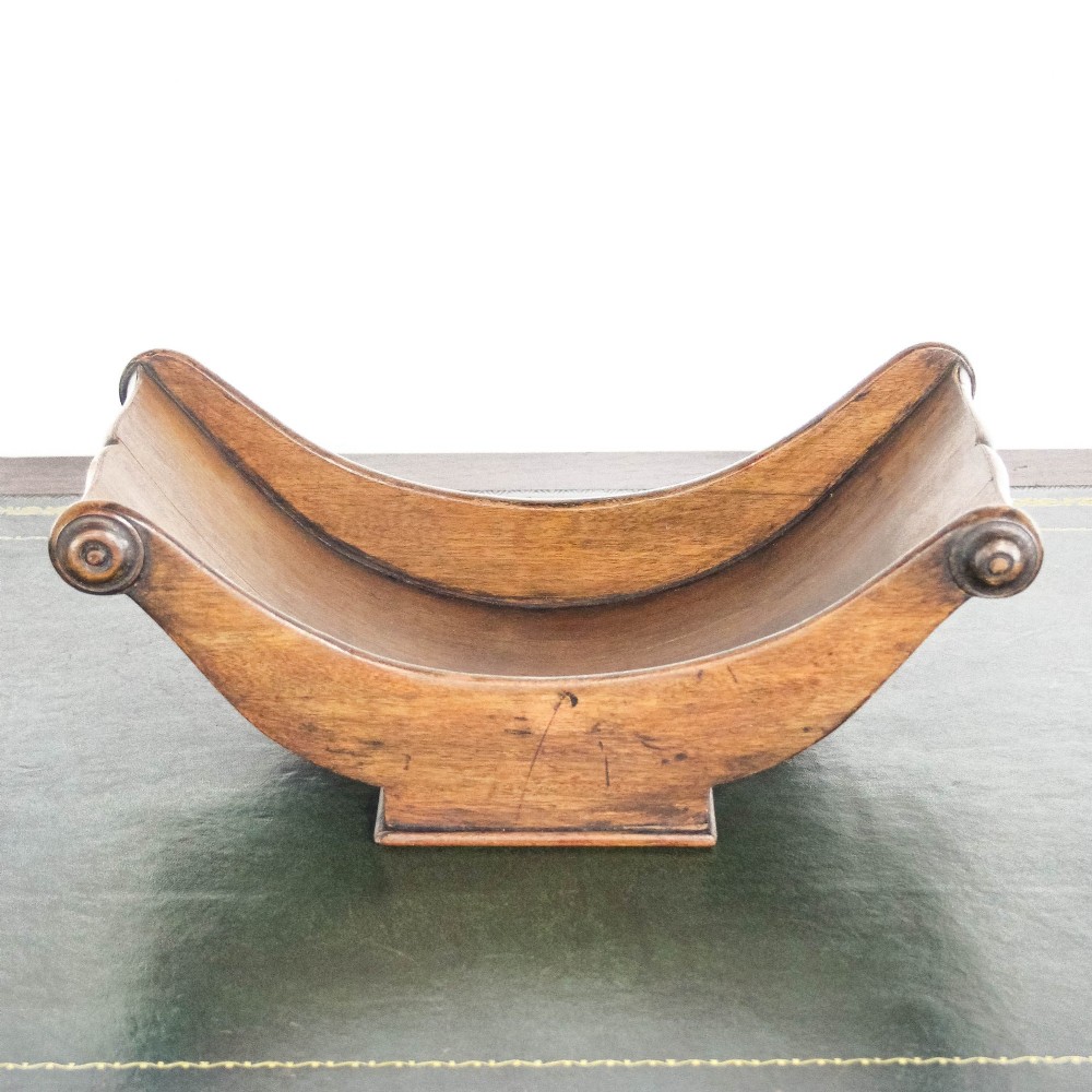 Antique Georgian Mahogany Cheese Coaster