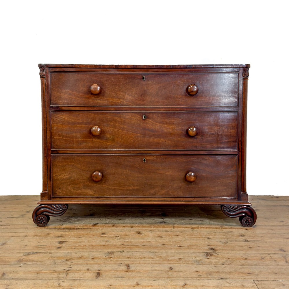 Antique William IV Mahogany Chest of Drawers