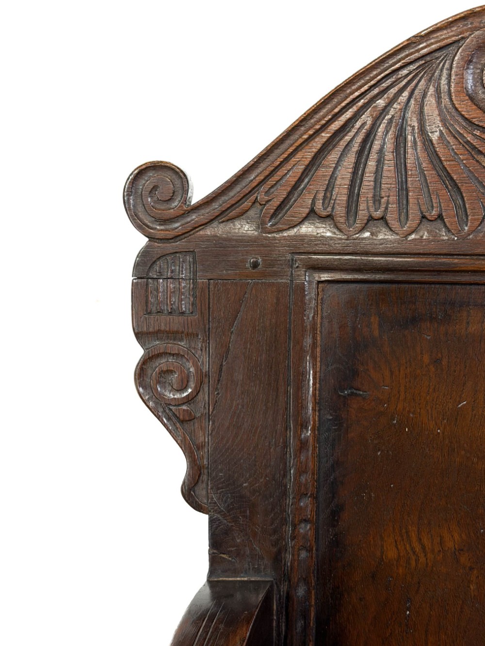 Antique Pair of Wainscot Chairs View VIII