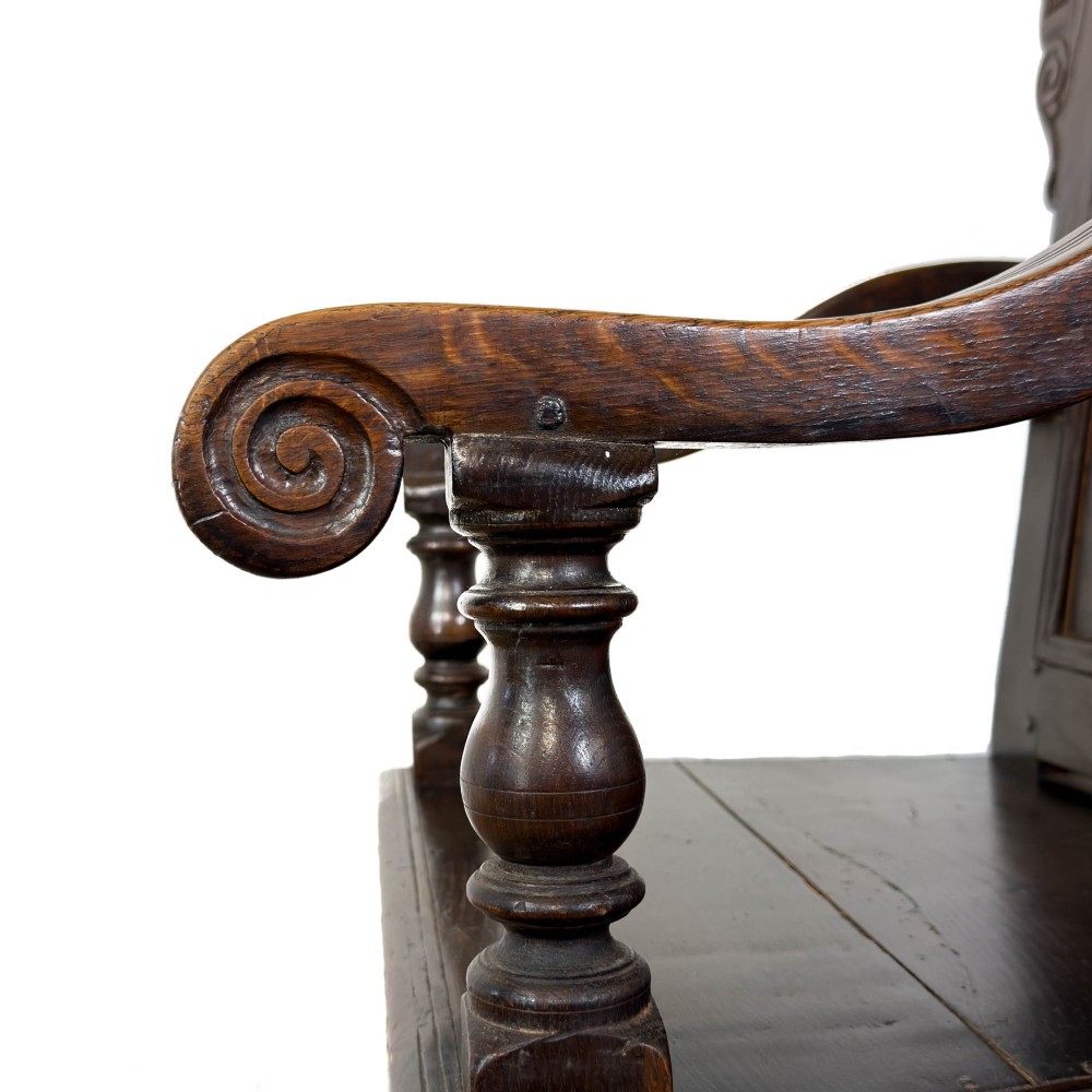 Antique Pair of Wainscot Chairs View IX