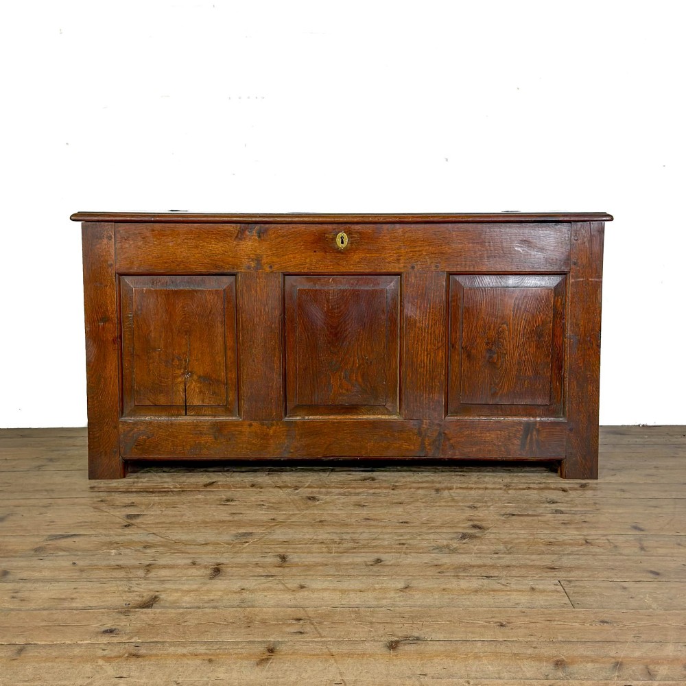 Antique 19th Century Oak Coffer