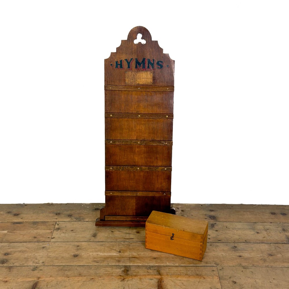 Antique Hymn Board