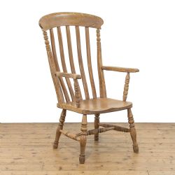 ANTIQUE WINDSOR ELBOW CHAIR