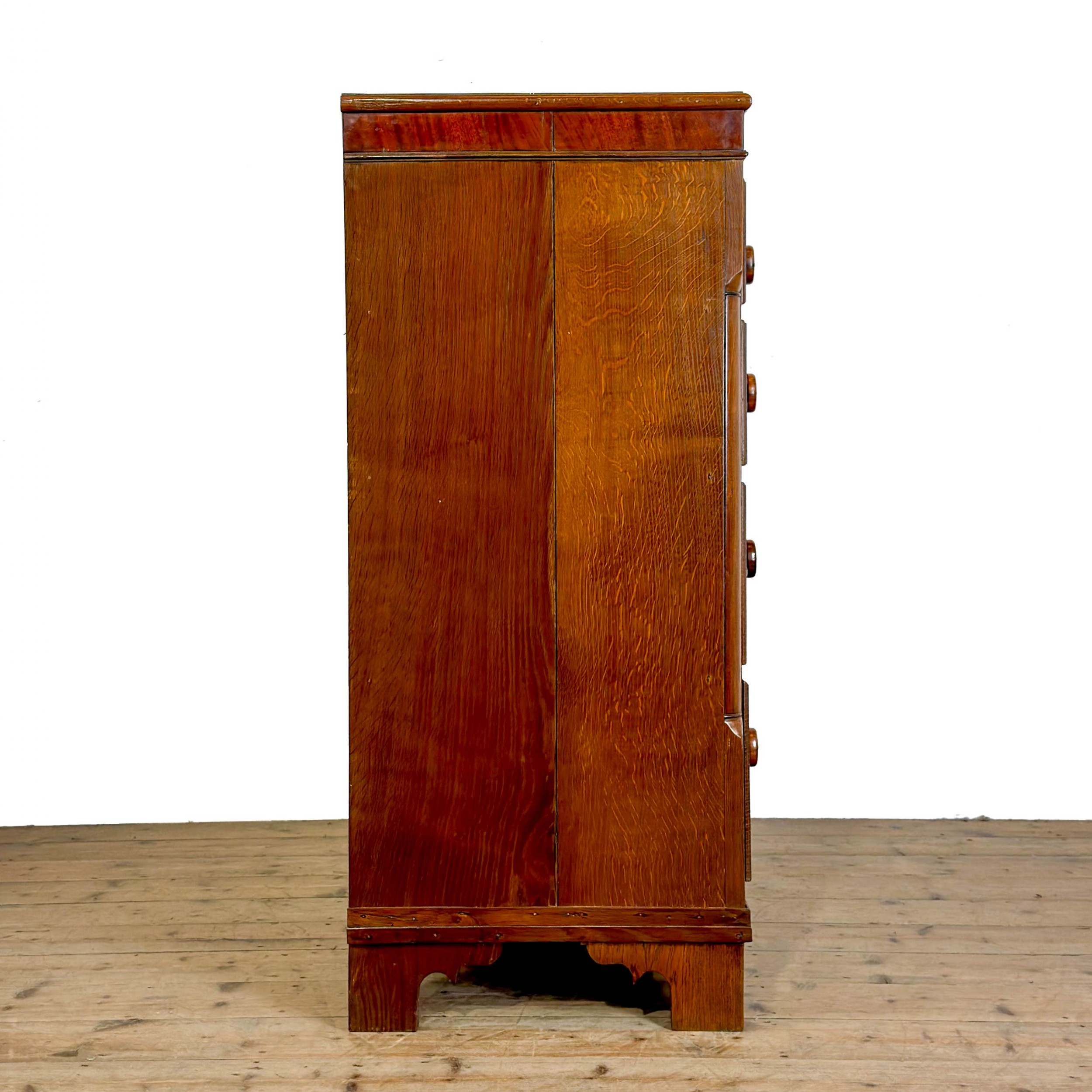 Antique 19th Century Oak Chest Of Drawers