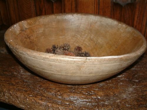 Antique Sycamore Bowl