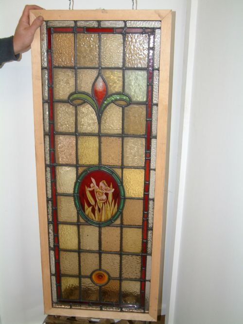Victorian Leaded Glass Window