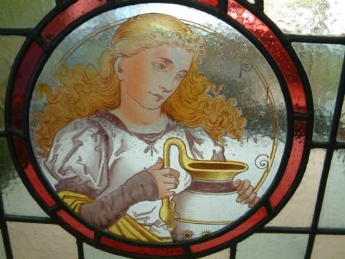 Painted Stained Glass Windows