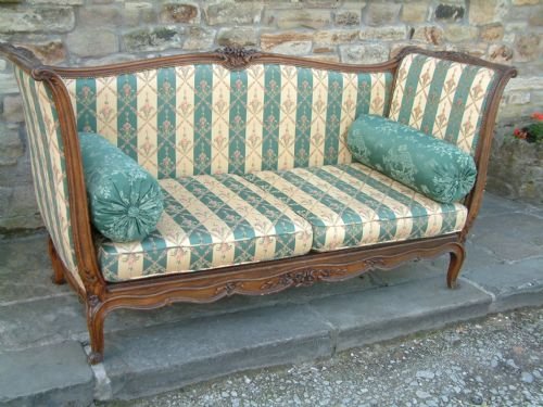 Carved Frame Sofa