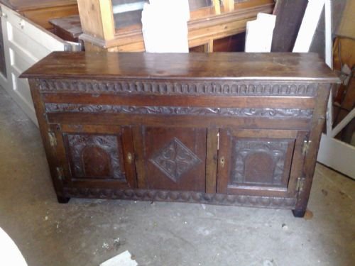 Antique Period Oak Cupboard