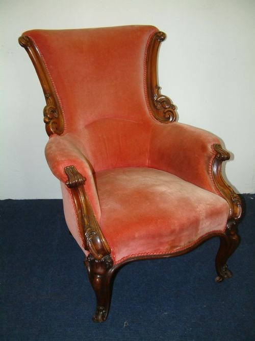 Antique Mahogany Arm Chair