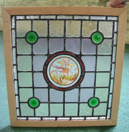 Painted Victorian Window