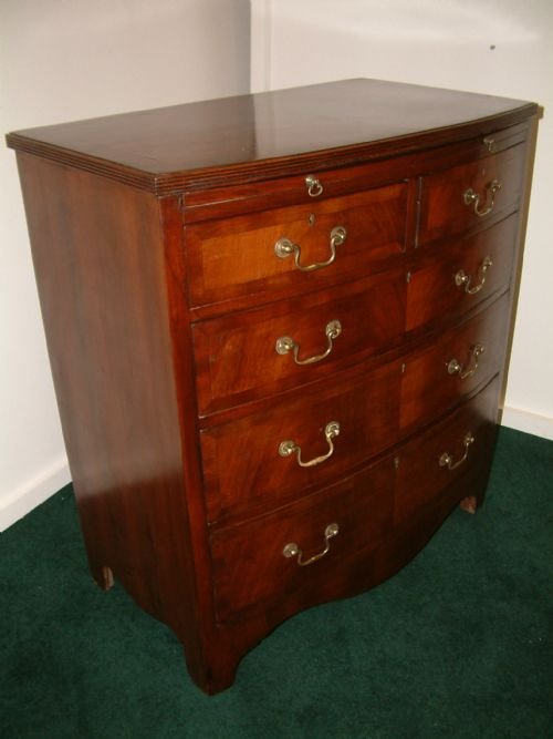Bow Fronted Chest of Drawers