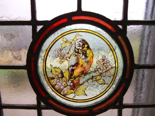 A Hand Painted Window