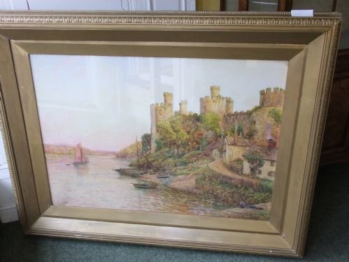 Water Colour of Conway Castle