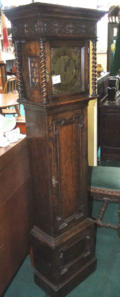 Oak Grandmother Clock