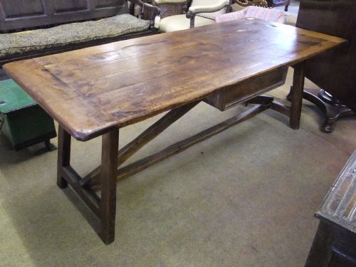 French Oak Country Farmhouse Table