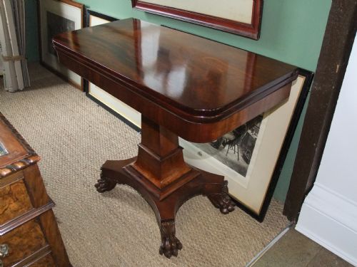 Mahogany Tea Table