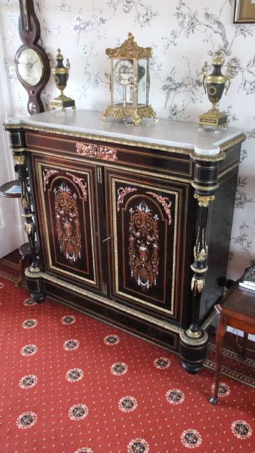 Inlaid French Cabinet