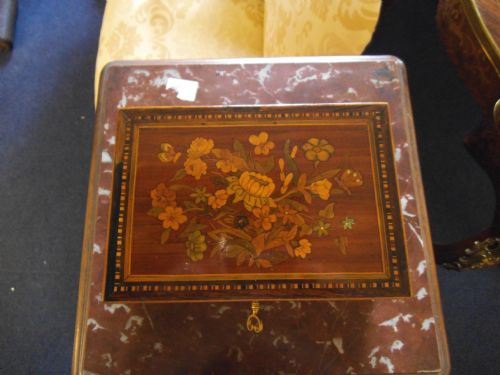 Inlaid Marquetry Jewellery Box