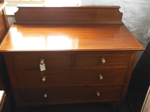 Mahogany 2 Over 2 Chest of Drawers.