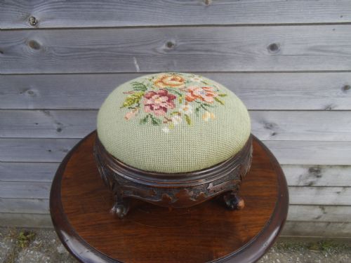 Petite Victorian Foot Stool