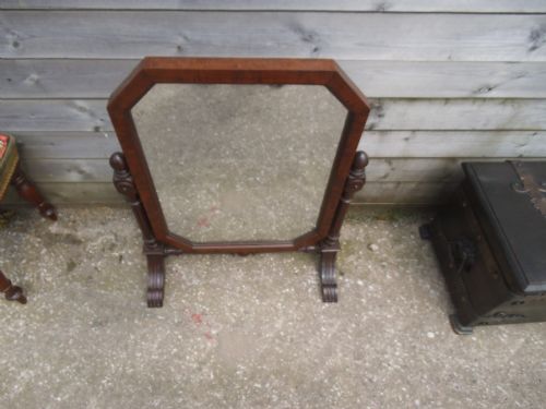 Mahogany Swivel Mirror