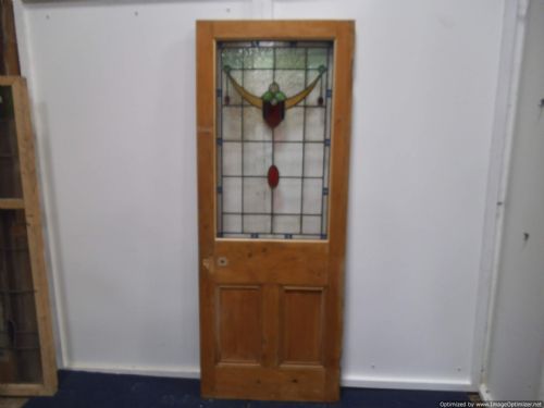 Fabulous Leaded Glass Door