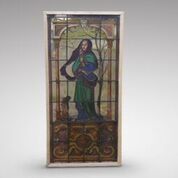 Beautiful Painted, Leaded Glass Window