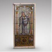 A Superb Scottish Painted, Leaded Glass Window