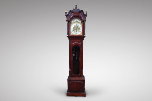 Truly Amazing Mahogany Exhibition Quality Long Case Clock